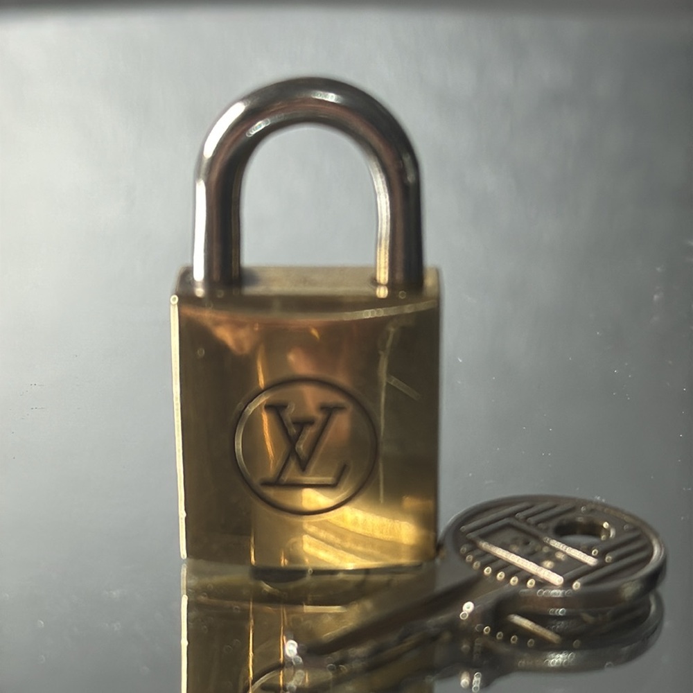 Louis Vuitton BrassLock and Key Set #212